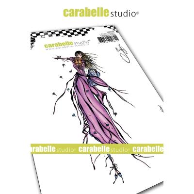 Carabella Studio Cling Stamp - The Fairy And Violin